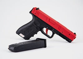 Shooter training with a SIRT training pistol